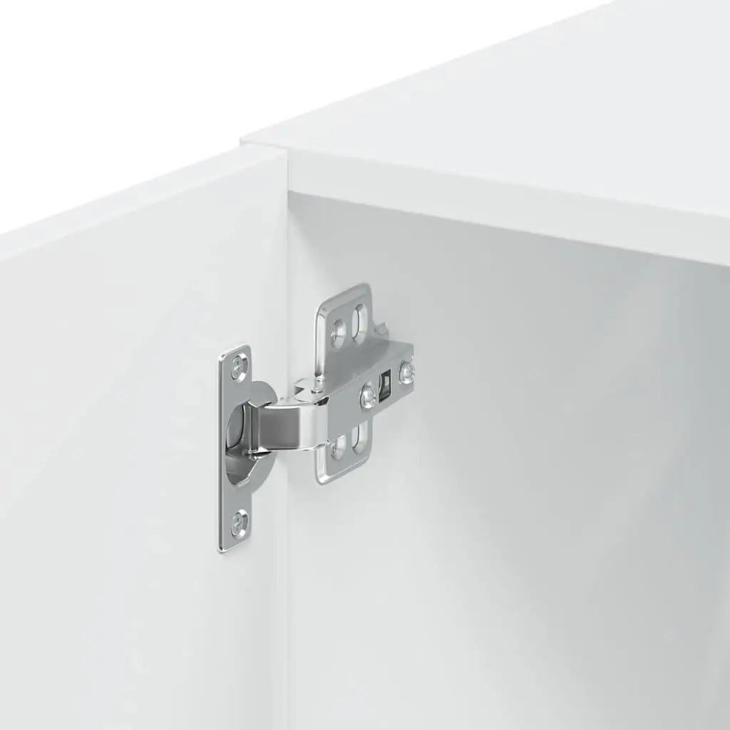 Wall Cabinet Storage Cabinet 70x42.5x40 cm White Engineered Wood