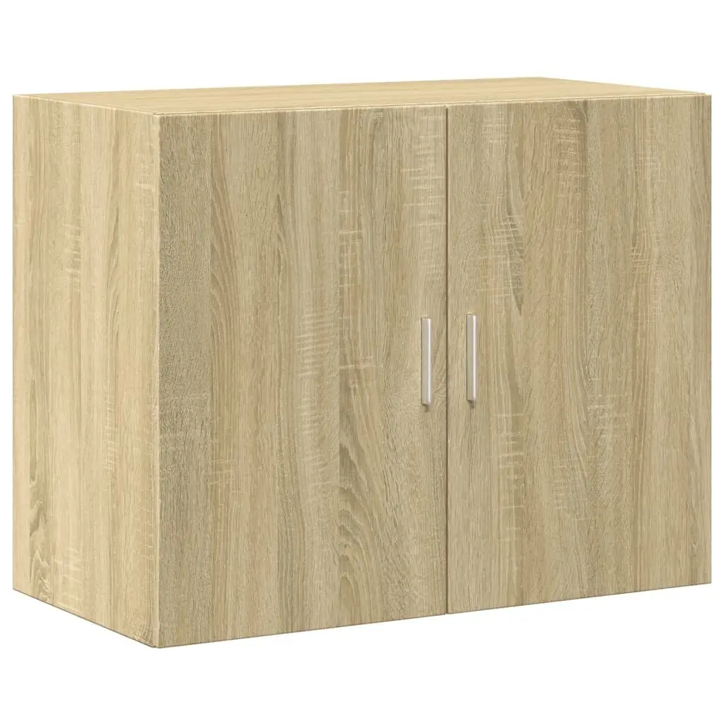 Wall Cabinet Storage 80x42.5x64cm Brown Engineered Wood