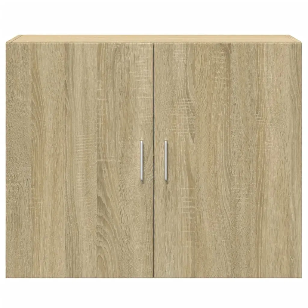 Wall Cabinet Storage 80x42.5x64cm Brown Engineered Wood
