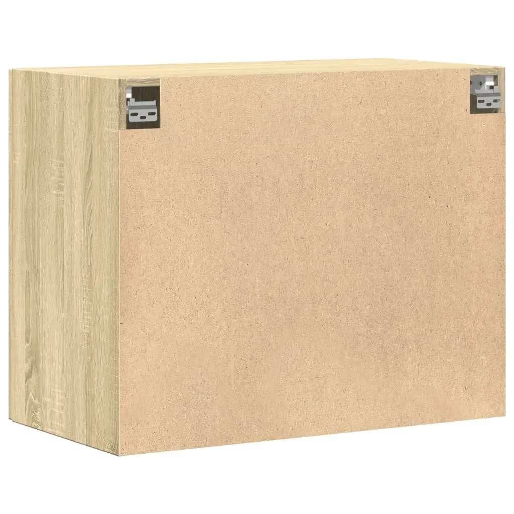 Wall Cabinet Storage 80x42.5x64cm Brown Engineered Wood
