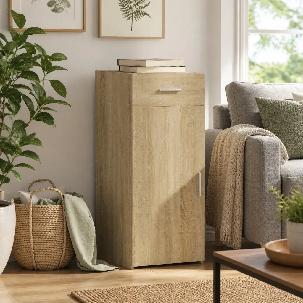 Brown Sideboard Cabinet for Storage
