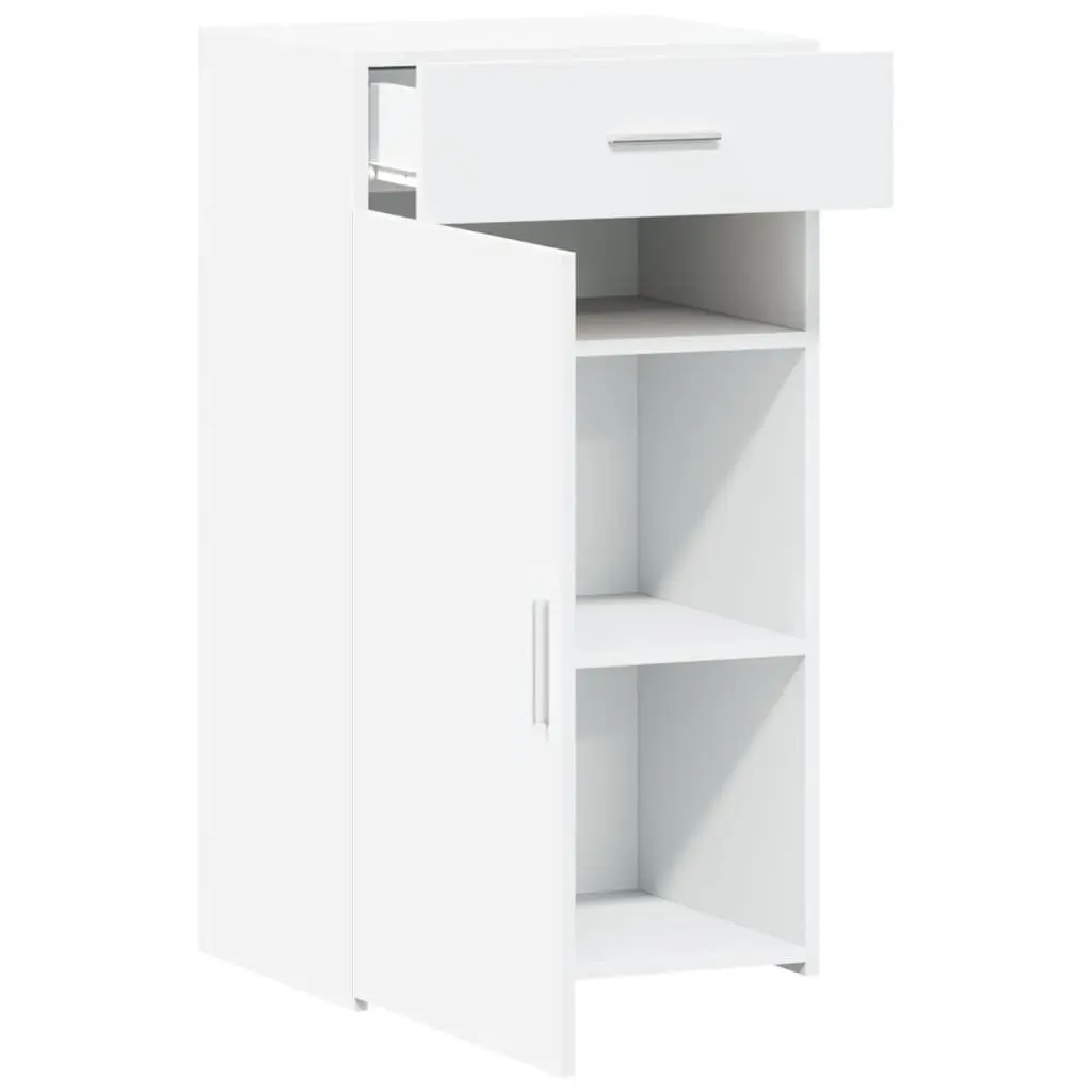 Sideboard Cabinet Storage Engineered Wood 50 x 42.5 x 93 cm White