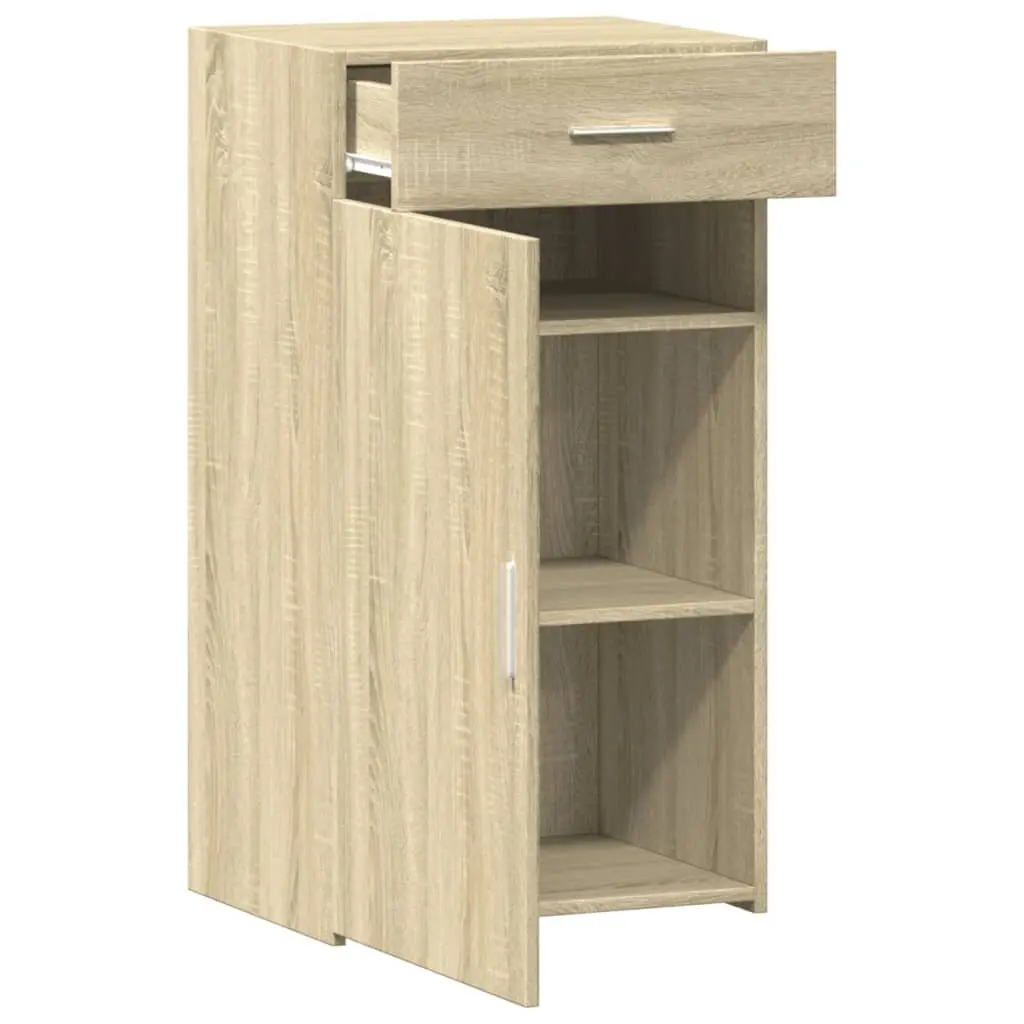 Sideboard Storage Cabinet 50x42.5x93 cm Brown Engineered Wood Furniture