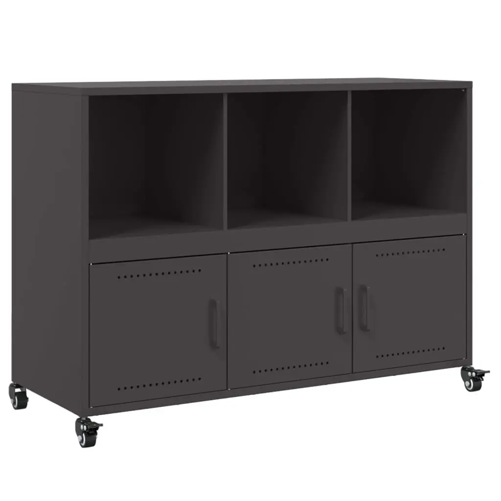 Black Sideboard with Ample Storage Space