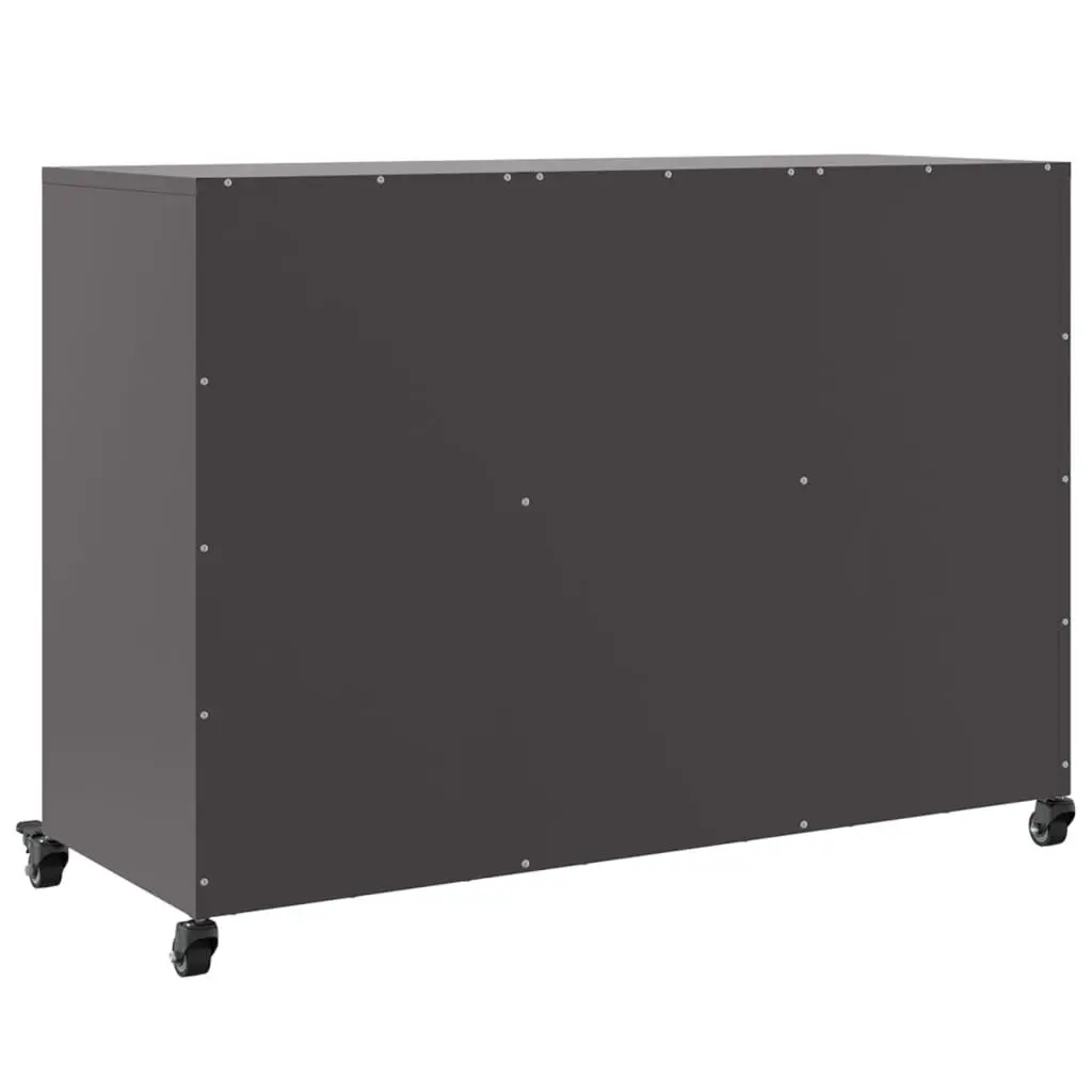 Black Sideboard with Ample Storage Space