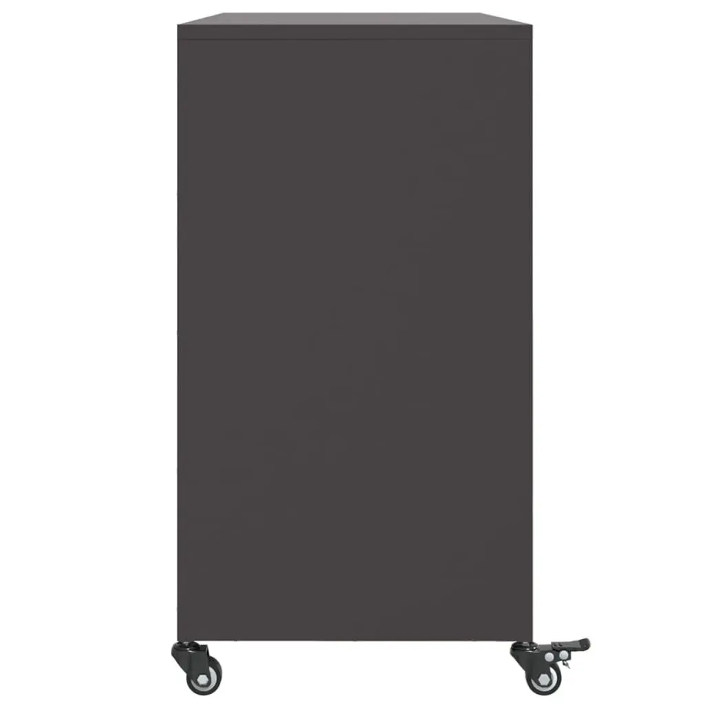 Black Sideboard with Ample Storage Space