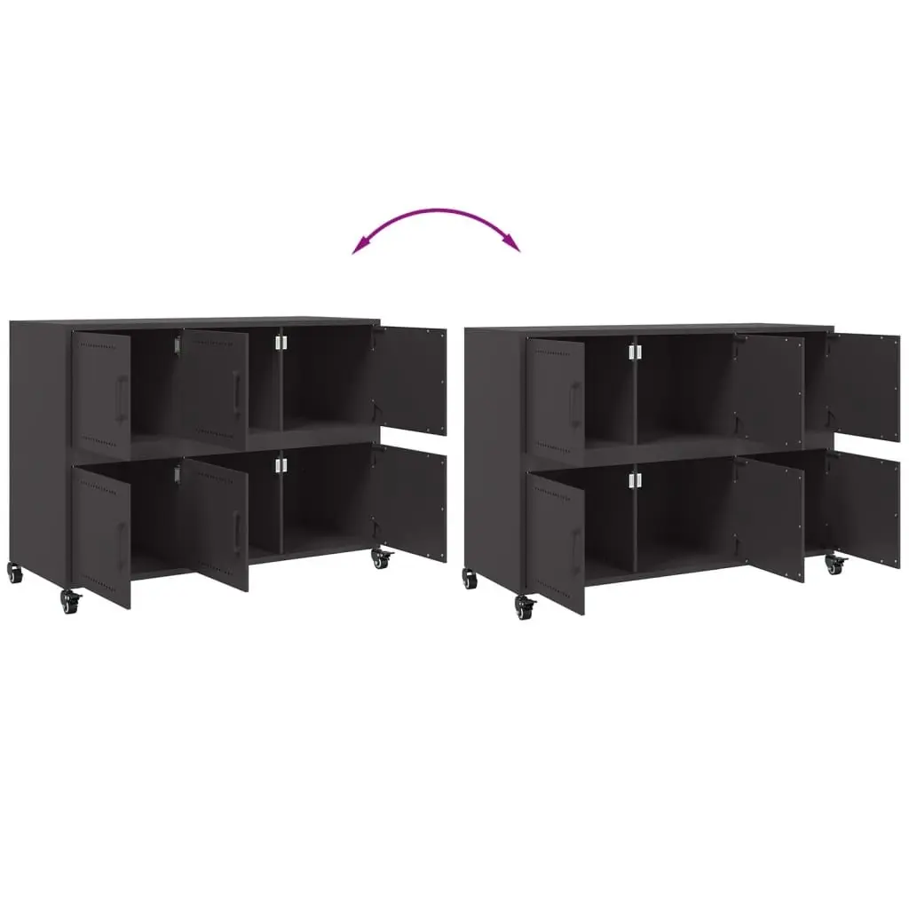 Black Sideboard for Organized Storage Solutions