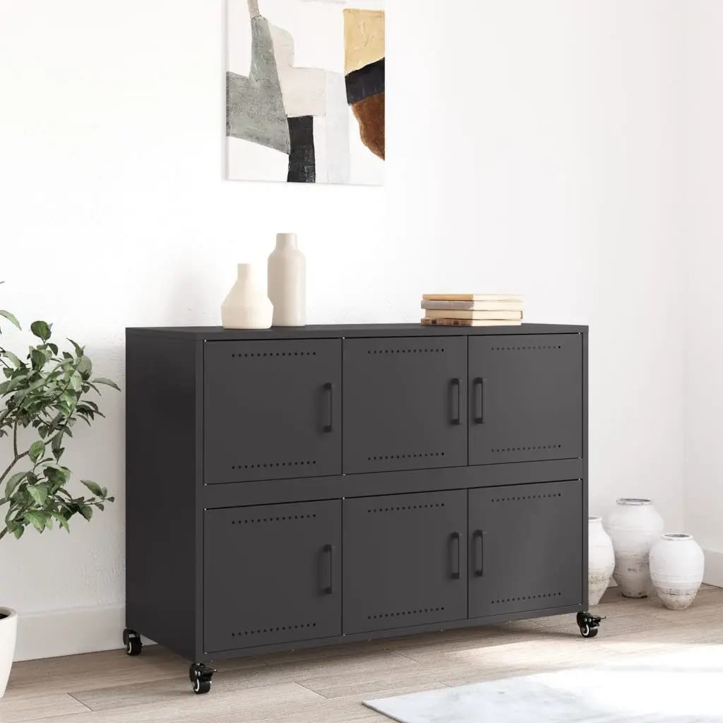 Black Sideboard for Organized Storage Solutions
