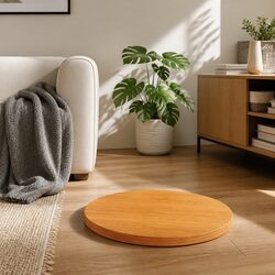 Warm Brown Round Table Top Ø40cm - Reliable & Practical