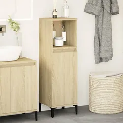 Reliable Brown Bathroom Cabinet for Daily Use