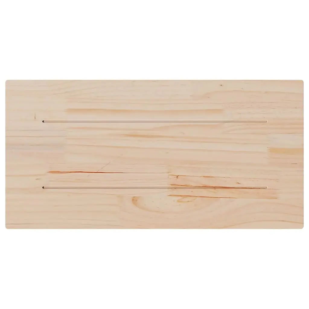 Solid Pine Wood Table Top 80x40cm for Dining Spaces