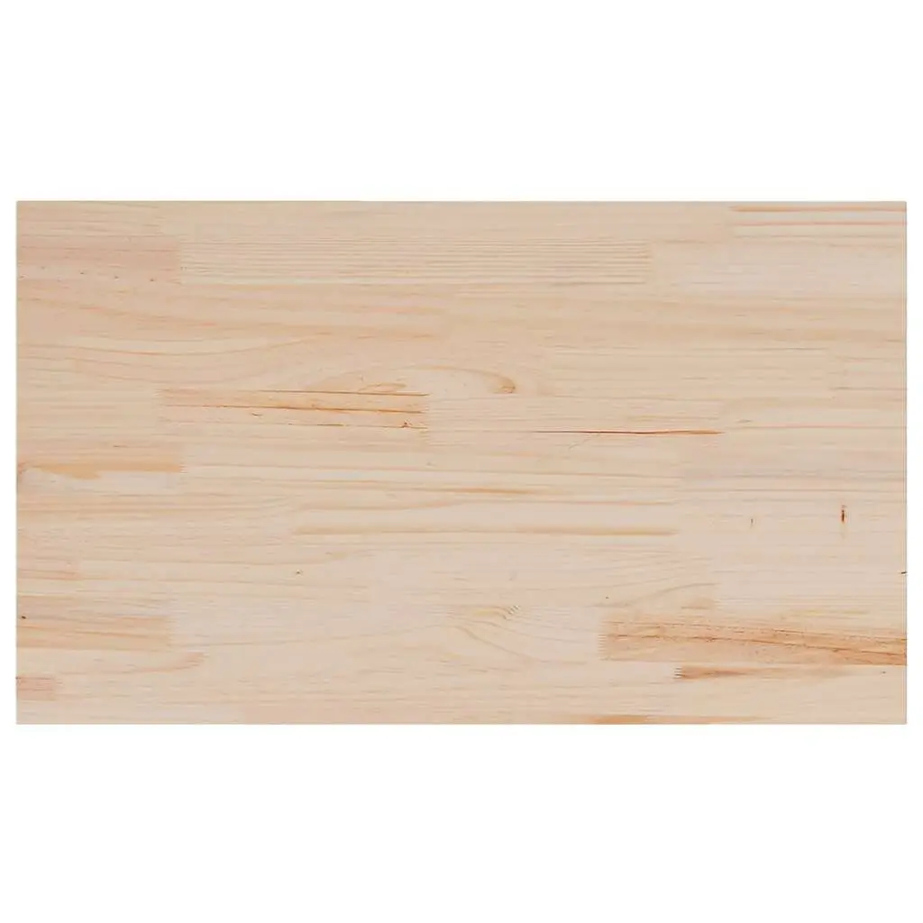 Wooden Table Tops Rectangular Pine 80x47x1.7 cm Brown 3 Piece