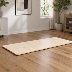 Rectangular Wooden Table Tops 4 pcs, Solid Pine Brown