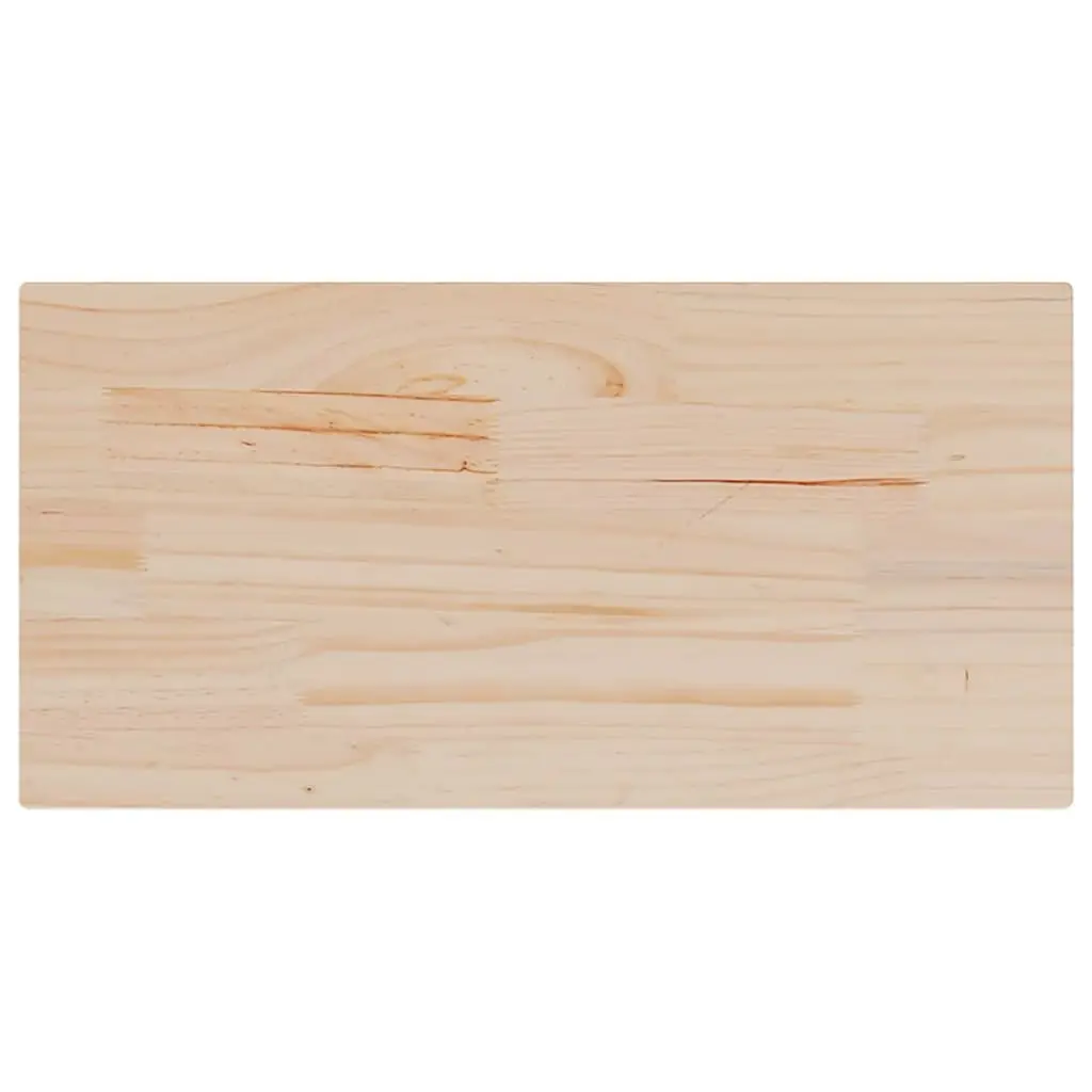 Wooden Table Tops Replacement 90x45cm Solid Pine Wood Brown 4 Piece