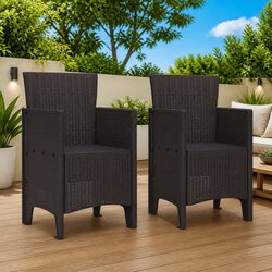 Comfortable and Affordable Garden Chair Set of 2