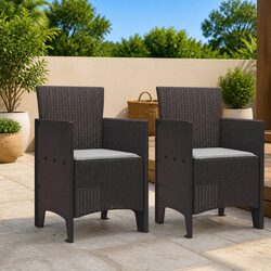 Comfortable and Practical Garden Chair Set of 2
