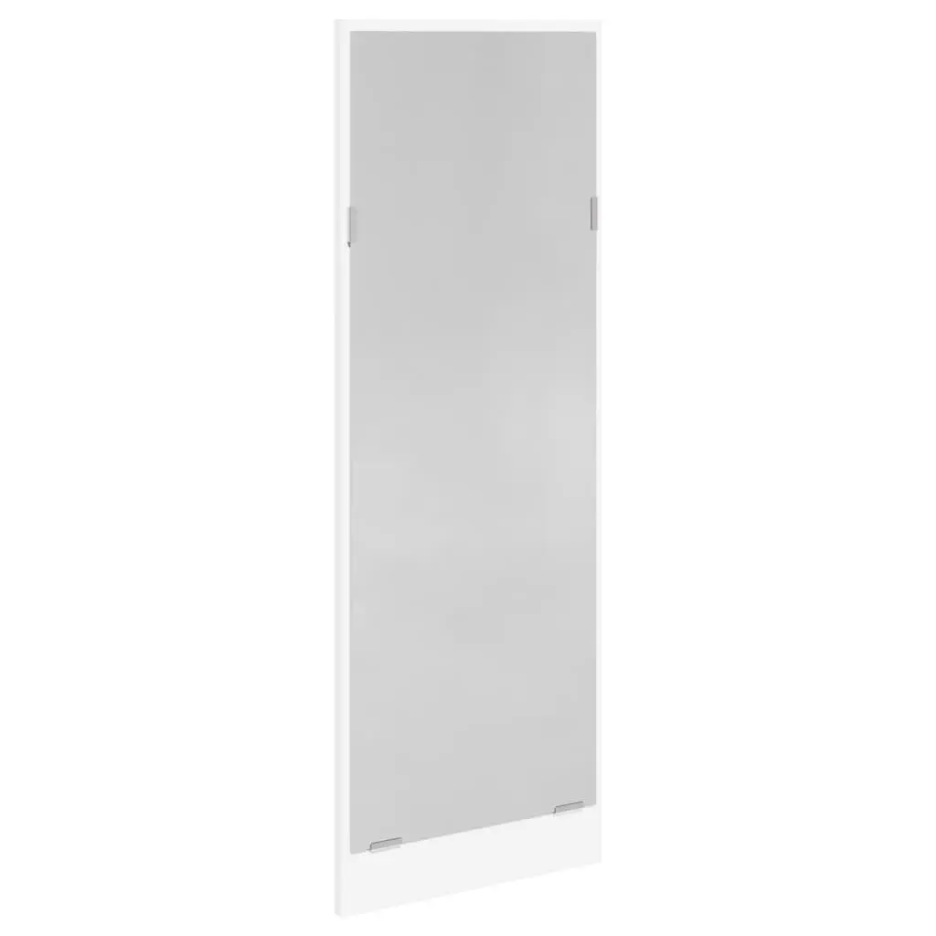 4 Piece Hallway Furniture Set Storage Bench Shoe Cabinet Mirror Coat Racks White