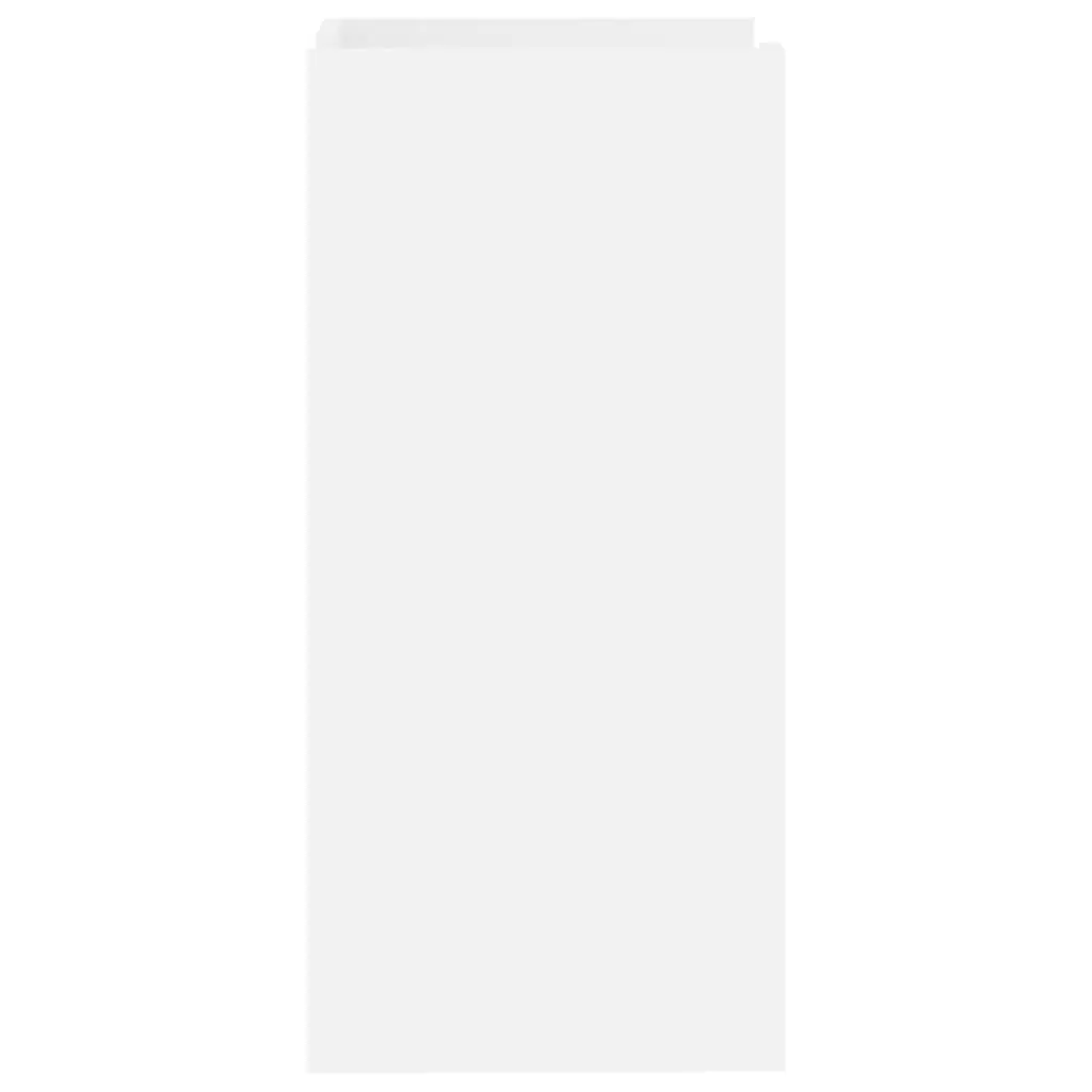 Sideboard Storage Cabinet 45x35x75 cm Engineered Wood White