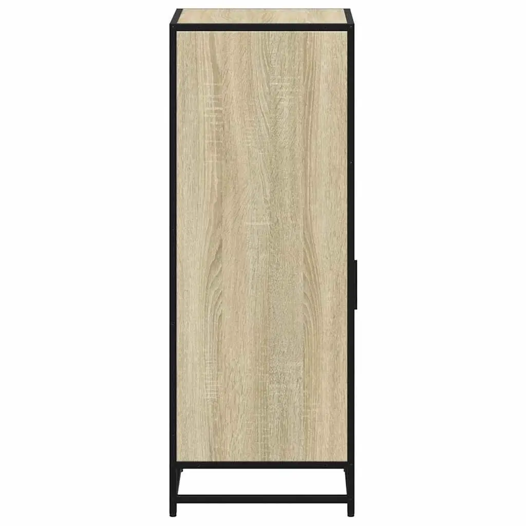 Bathroom Cabinet Storage 35x37.5x100cm Engineered Wood Brown Sonoma Oak