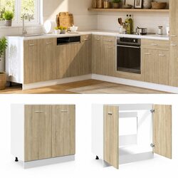 Reliable Sonoma Oak Kitchen Cabinet for Smart Storage