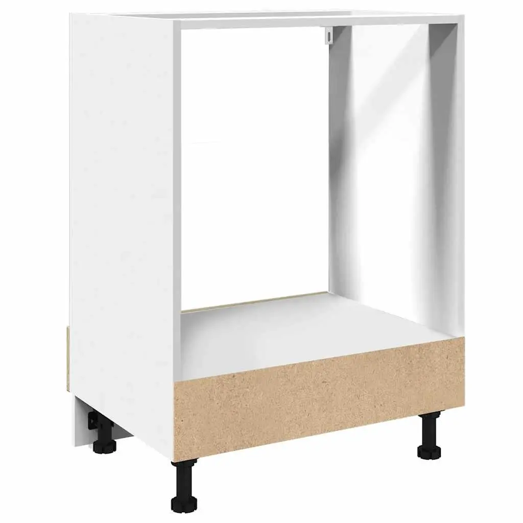 Oven Cabinet Kitchen Storage Unit Brown Engineered Wood 60x46x81.5cm
