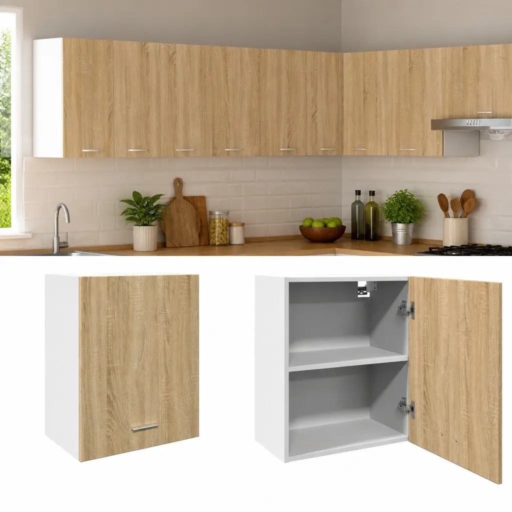 Wall Mounted Cabinet for Kitchen Organization