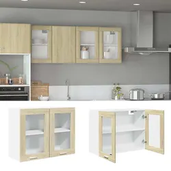Practicality Meets Value in Hanging Glass Cabinet