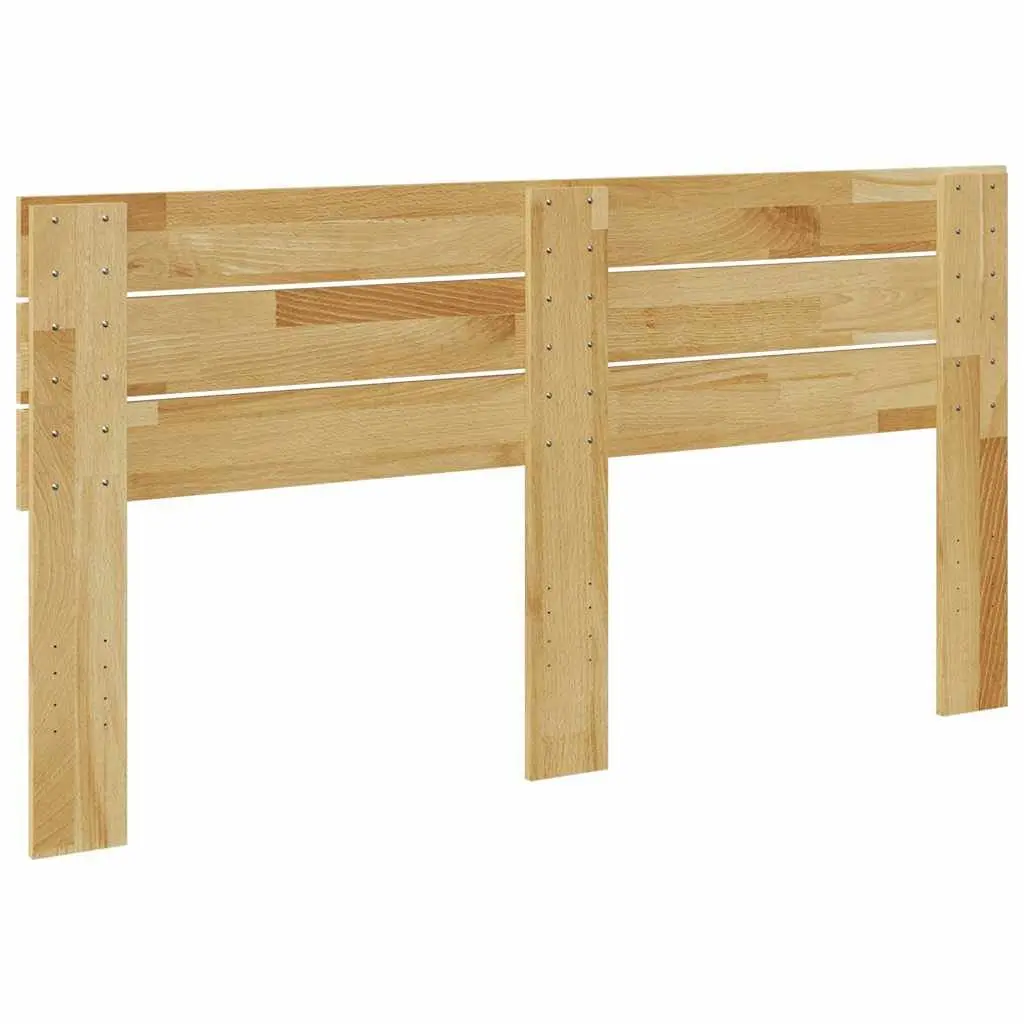 Headboard Solid Wood Bed Support 140 cm Brown Reading TV Backrest Bedroom Furniture