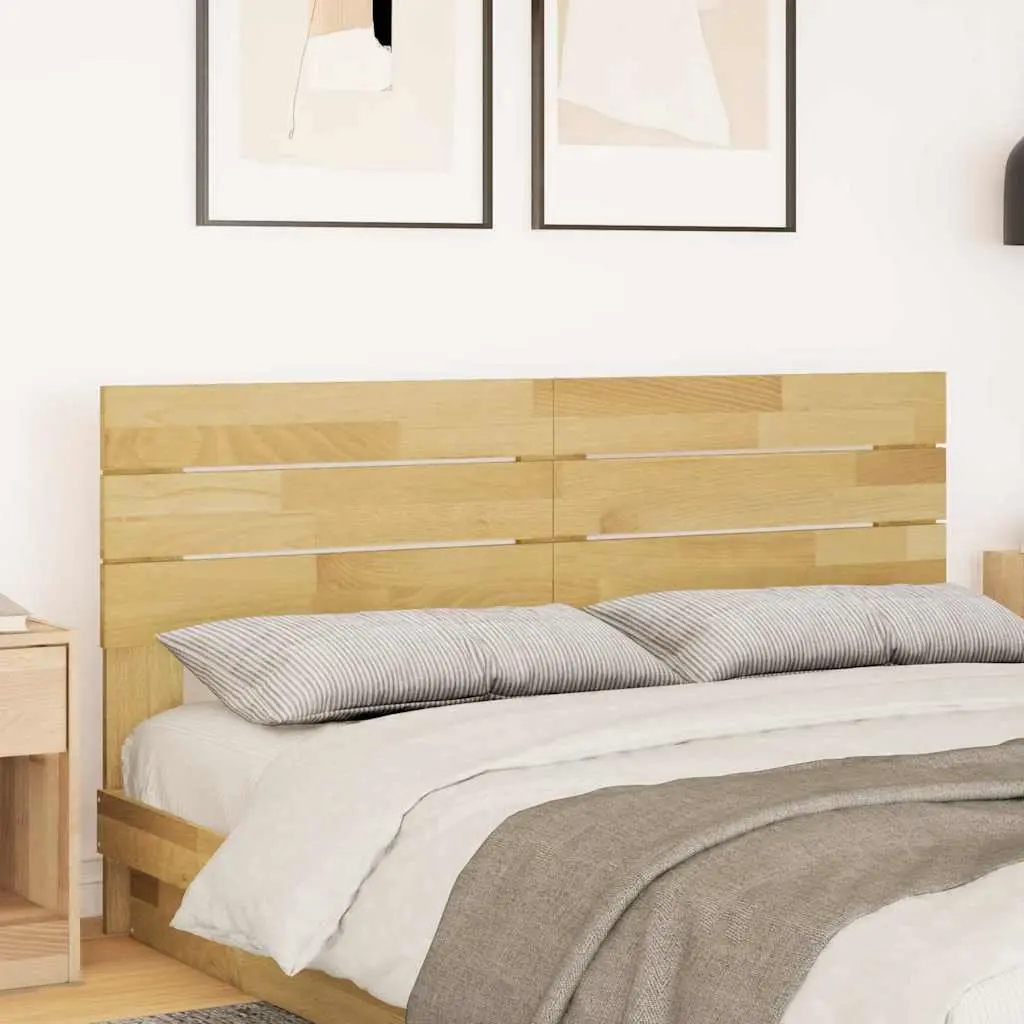Headboard Solid Wood Back Support 160 cm Brown
