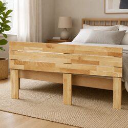 Quality 200 cm Solid Oak Headboard - Perfect for Comfort