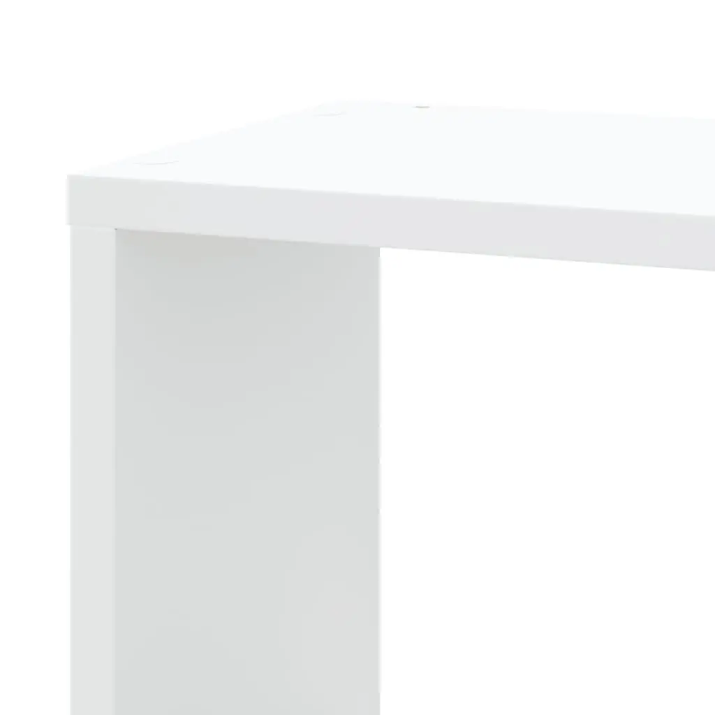 Wall Corner Shelf Storage Shelving Unit 45x45x147cm White