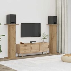 Reliable Brown Speaker Stands for Your Audio Needs