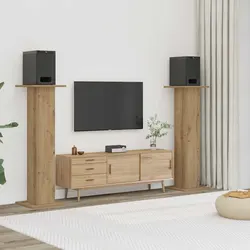 Reliable Brown Speaker Stands for Your Audio Needs
