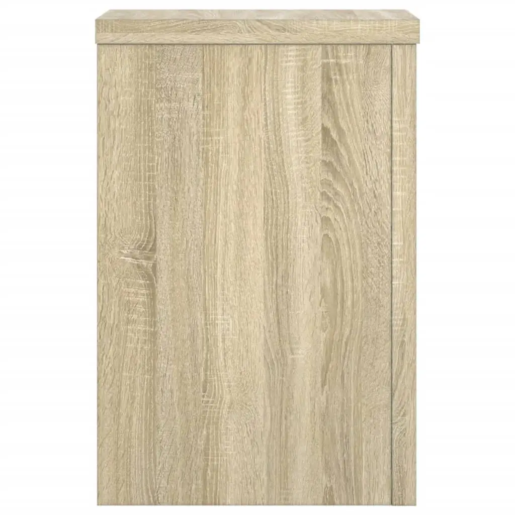 Plant Stands 2 pcs Display 25x25x35 cm Engineered Wood Brown Sonoma Oak