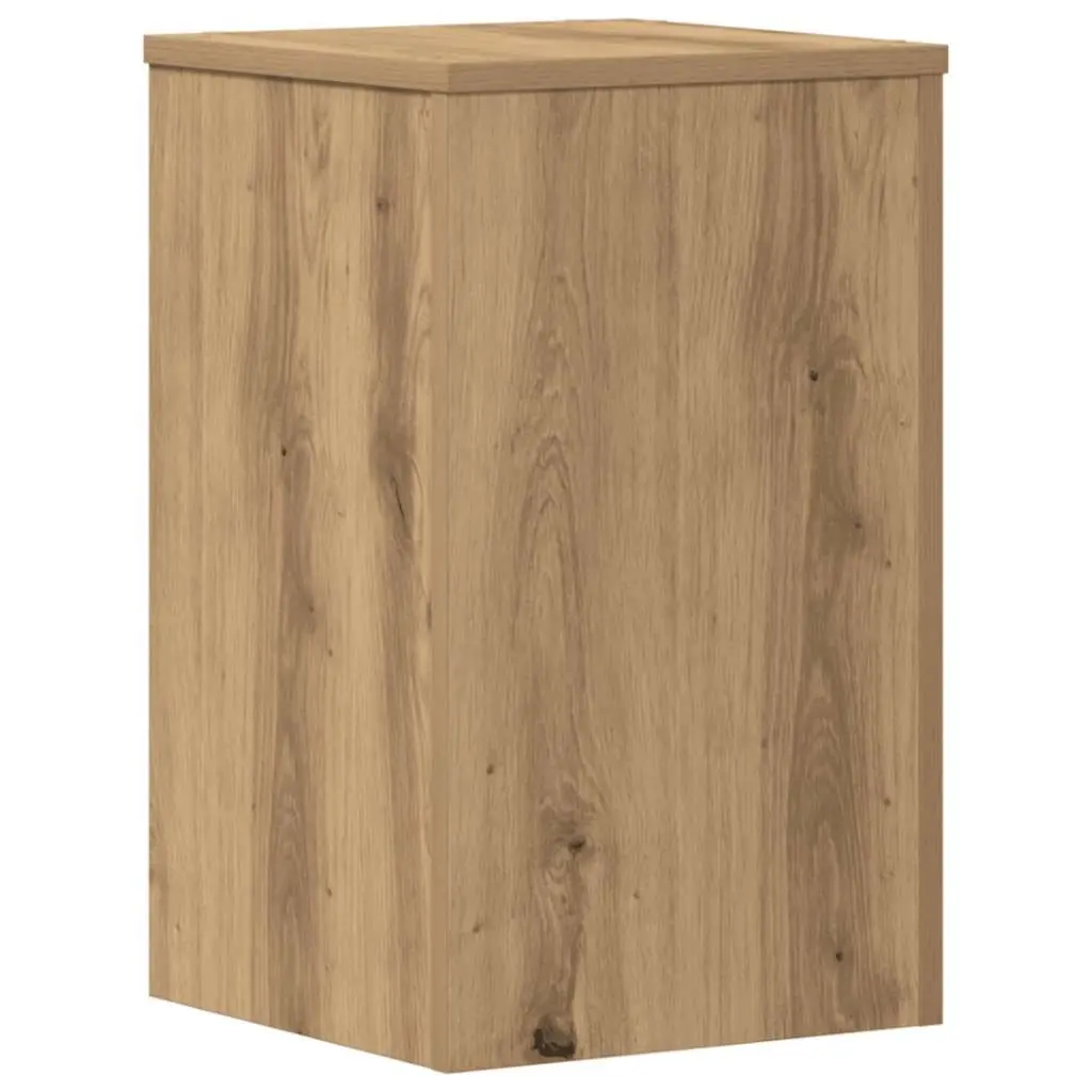 Plant Stands 2 pcs Flower Display Holder Brown 30x30x50 cm Engineered Wood