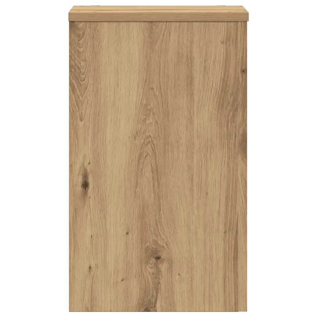 Plant Stands 2 pcs Flower Display Holder Brown 30x30x50 cm Engineered Wood