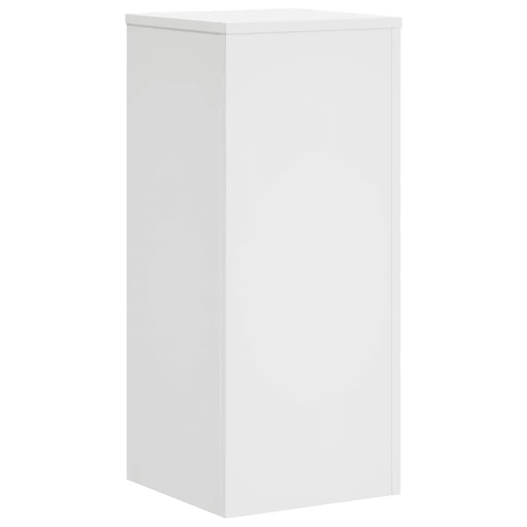 Plant Stand Indoor Flower Pot Display 30x30x70 cm White Engineered Wood