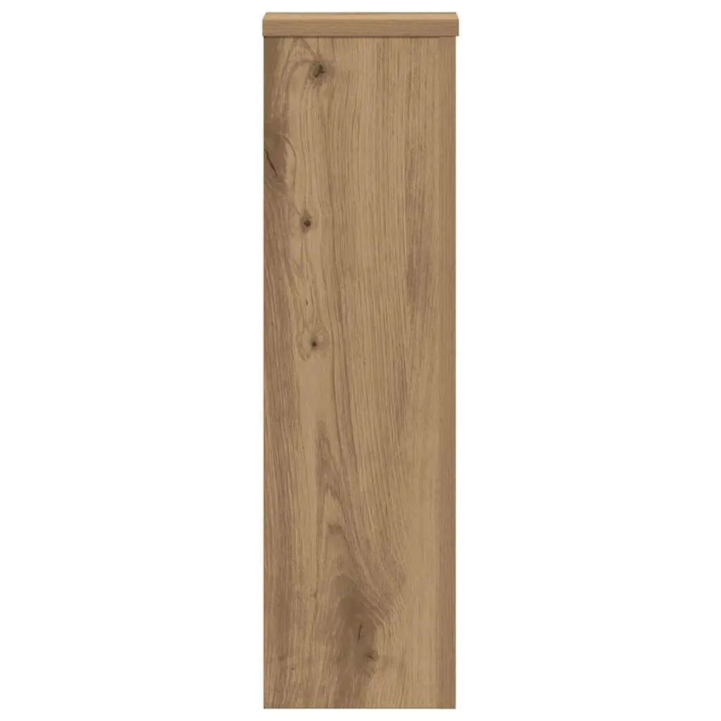 Plant Stands 2 Pieces Brown Engineered Wood 17x17x60 cm Display