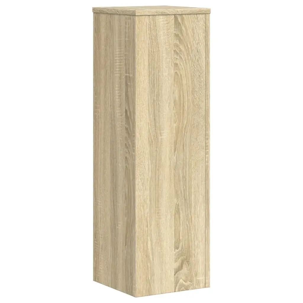 Plant Stands for Display 25x25x80 cm Brown Engineered Wood 2 Piece