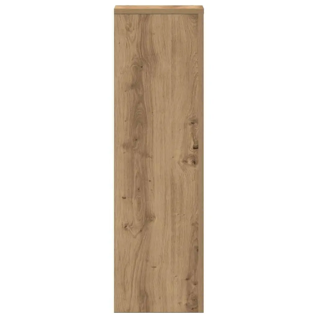 Plant Stands 2 pcs Flower Display Stand 25x25x80 cm Brown Engineered Wood