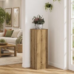 Reliable and Practical Brown Plant Stand 33x33x100cm