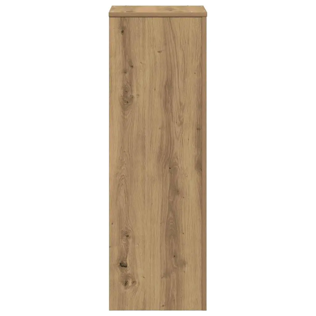 Plant Stand Engineered Wood Brown 33x33x100cm Flower Pot Display