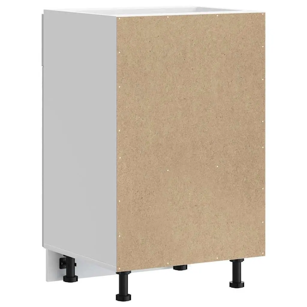 High Gloss White Kitchen Base Cabinet