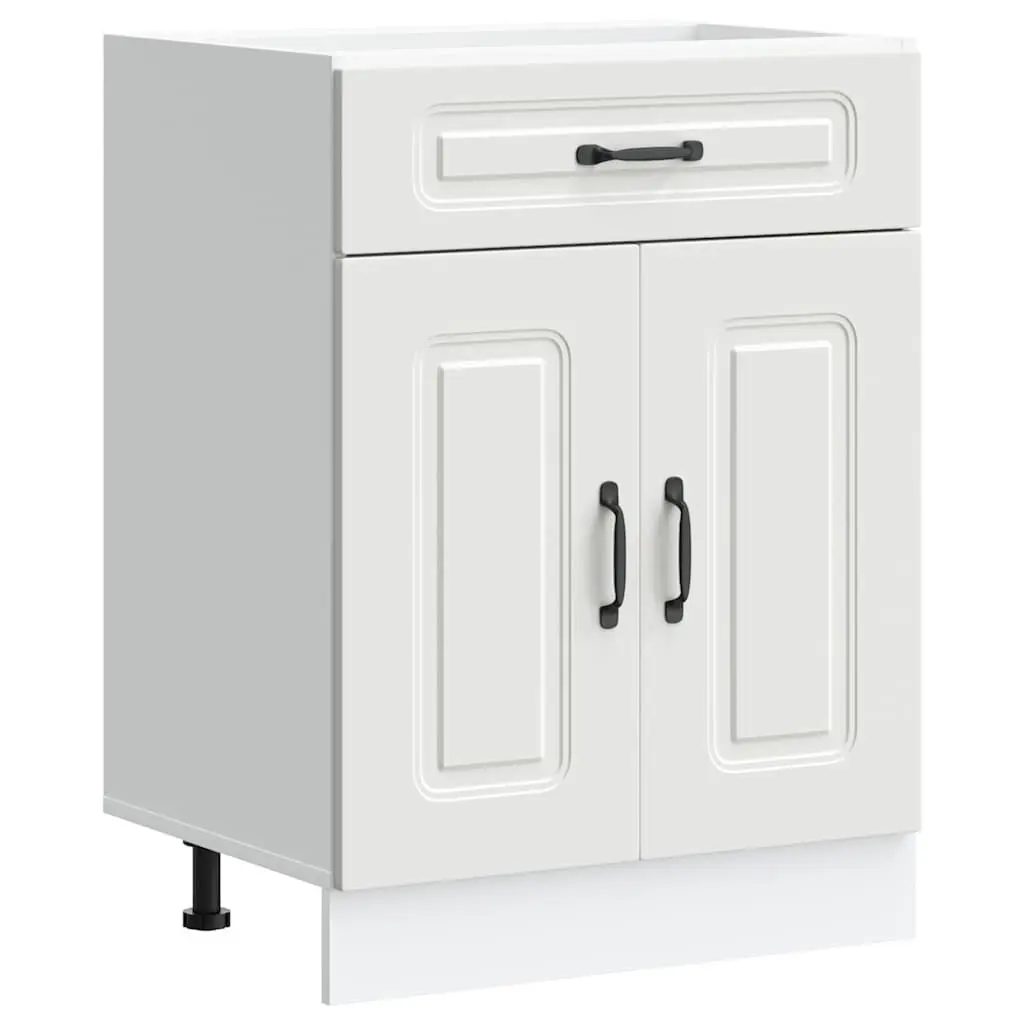 White Kitchen Base Cabinet
