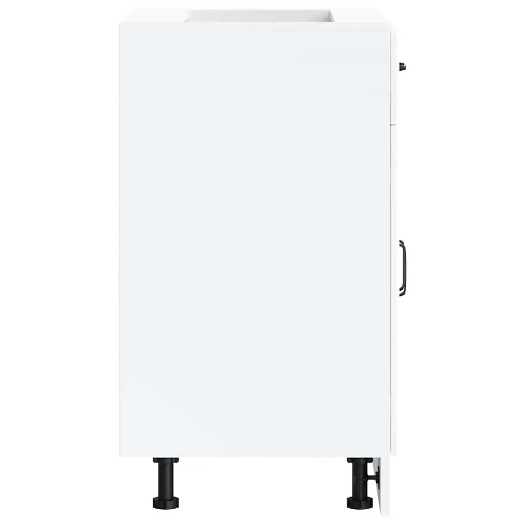 White Kitchen Base Cabinet