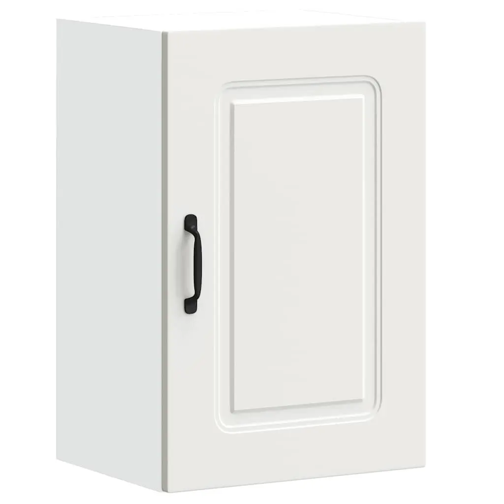 Kitchen Wall Cabinet Storage Engineered Wood White