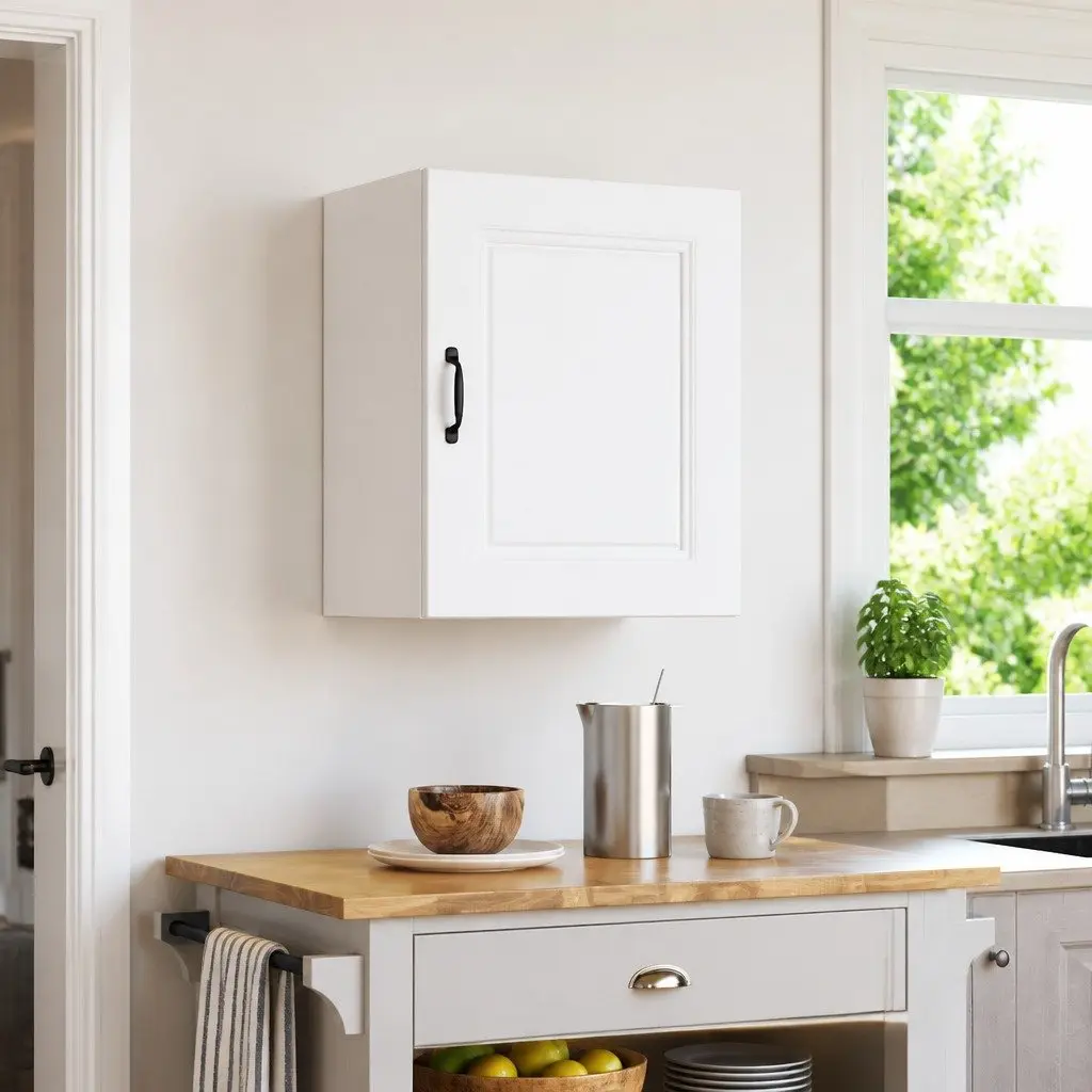 Kitchen Wall Cabinet with Easy Maintenance