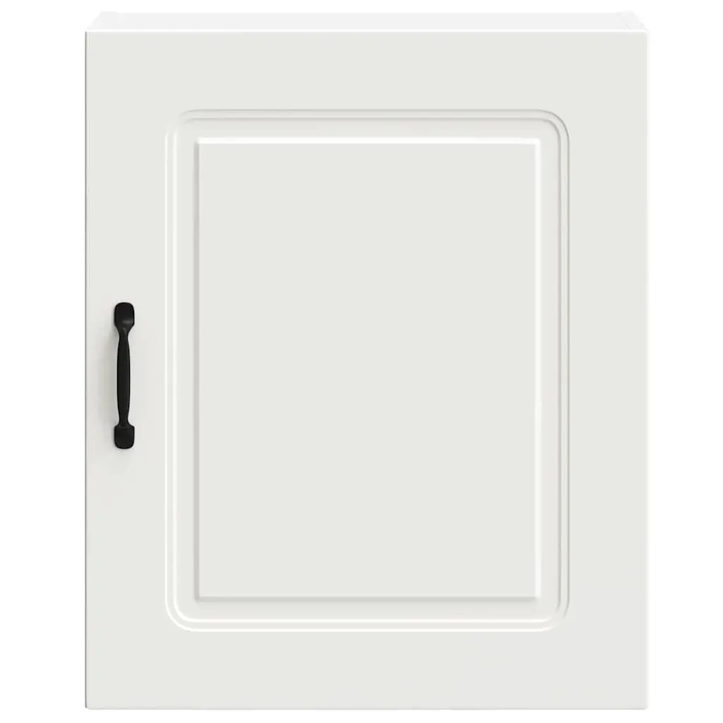 Kitchen Wall Cabinets Storage Cabinet 2 Piece White Engineered Wood