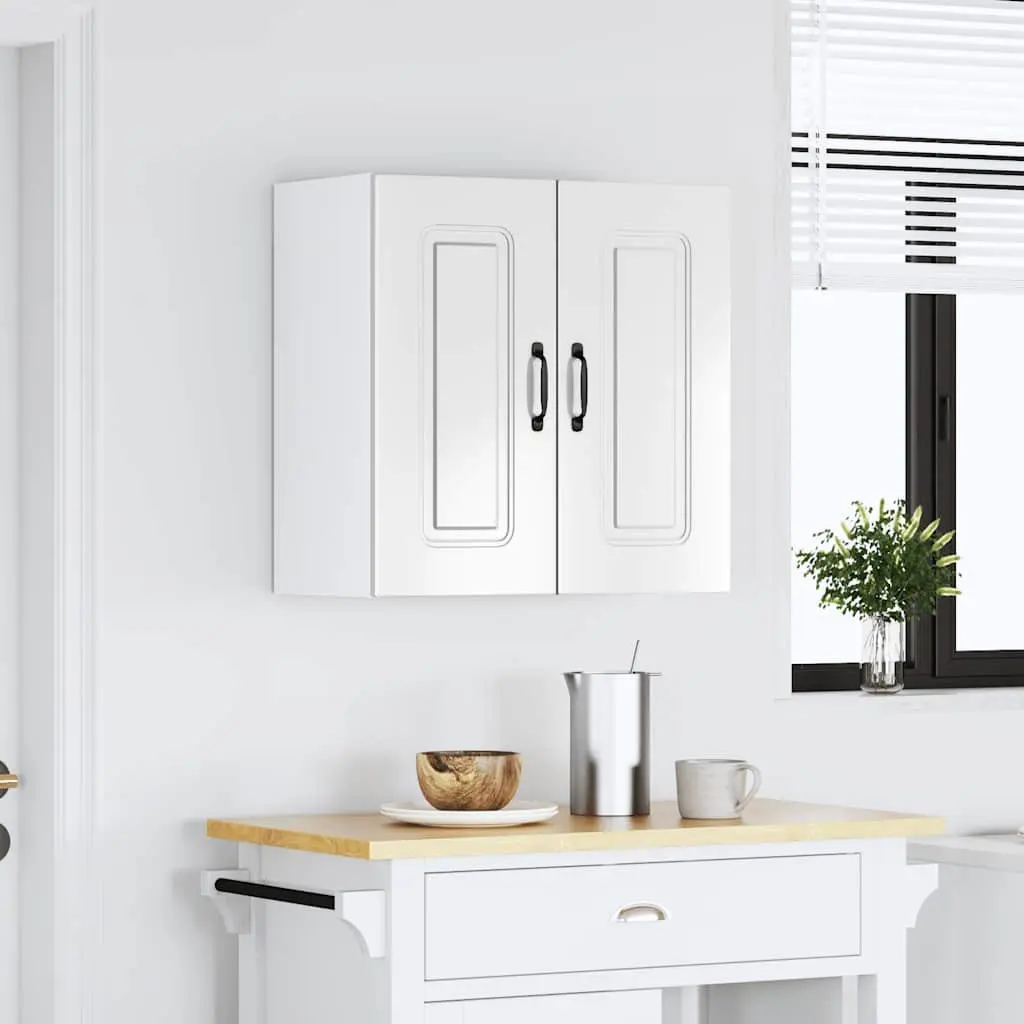 White Kitchen Cabinet with Ample Storage
