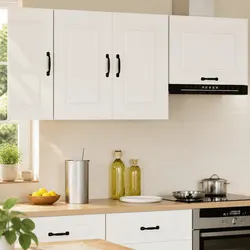 Practical White Storage Cabinet for Your Kitchen